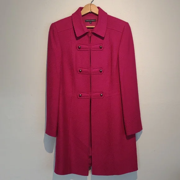 Isabella Demarco Jackets Coats Isabella De Marco Fushia